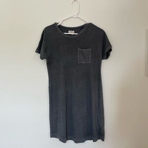 UpWest Charcoal Mini Dress with Pocket